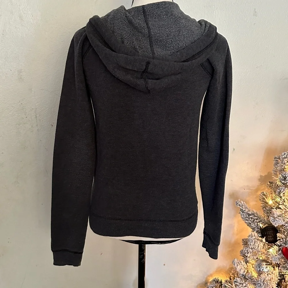 American Eagle zip down gray jacket size XS - Picture 6 of 12